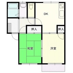 グレースヒルズの物件間取画像